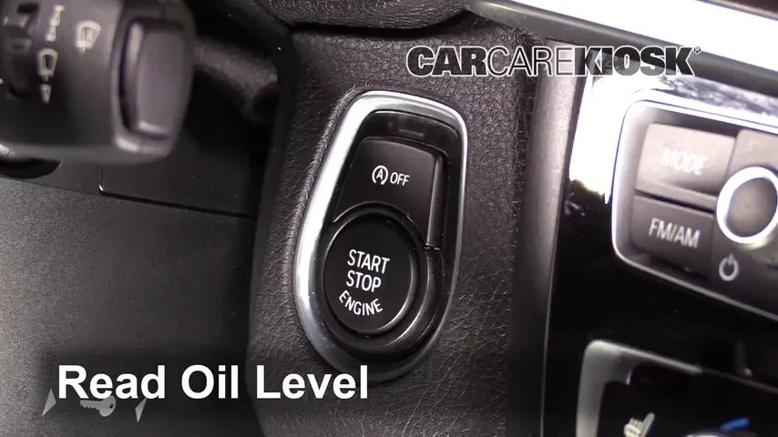 2016 BMW 428i xDrive Gran Coupe 2.0L 4 Cyl. Turbo Hatchback (4 Door) Aceite Controlar nivel de aceite
